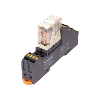 China Shenler RFT2CO730L+SRU08-ST ​​Sealed Relay Module Set 8A 2 Pole 230VAC Interface Relay Sockets High Power Universal for sale