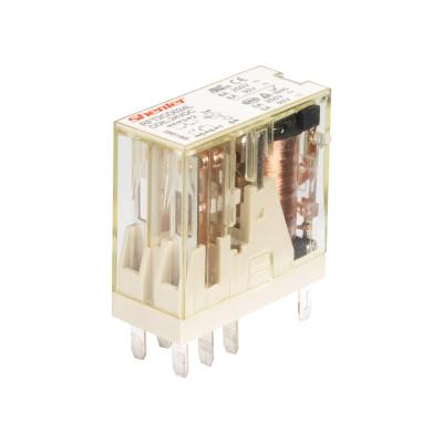 China Shenler RFT2CO024L 8A 24VDC pole electromagnetic relay sealed slim relay 2 in relays connect bms taton socket 10a for sale