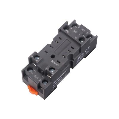 China Shenler SKF08-E 12A 5v small screw relay socket relay module repeater relay ve-r02 5a /220vc sealed transparent ignition jqx 115f for sale