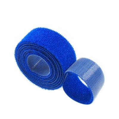 China Viable China Manufacturer Custom High Quality Low Cost Back To Back Hook And Loop Cable Tie Roll for sale