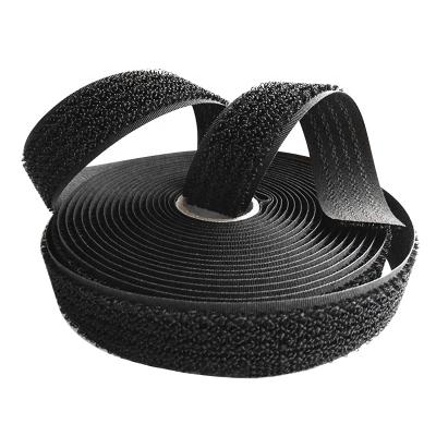 China Viable female and male side mixed in the same 2 side in 1combination hook loop tape self adhesive binding for sale