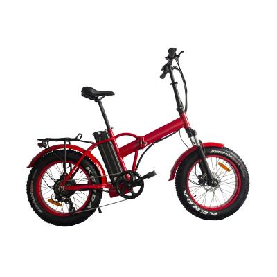 China Super Aluminum Alloy Rechargeable Battery 20 Inch Mini Tire 500W Motor Long Range Electric Folding Fat Bike for sale