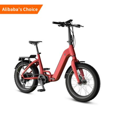 China Best Mini 250W 48V Aluminum Alloy High Quality Battery Elcykel Fat Tire Folding Dirt Road Electric Bike for sale