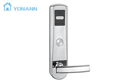 China 304 stainless steel 2.0mm Hotel Digital Door Lock  Free Software Key Card  Home for sale