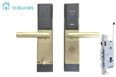 China Card Key Hotel Room Security Door Locks  RFID Keyless  Smart Contactless for sale