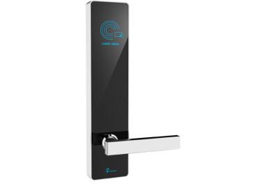 China Free Software Smart Card Hotel Door Lock , Hotel Key Card Door Entry Systems Operated by AA Alkaline Battery for sale