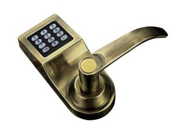 China Classic Number Unlock Silicon Keyless Entry Lock With Keypad And Door Lock Electronic Deadbolt  For Office Mechanical for sale