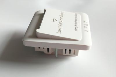 China Smart  Hotel Energy Saving Card Switch include  Electrical Insert Key Card   40A Current for sale