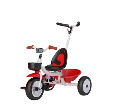 China Cheap carbon steel kids tricycles can be pushed and ridden for boys and girls aged 2-6 for sale