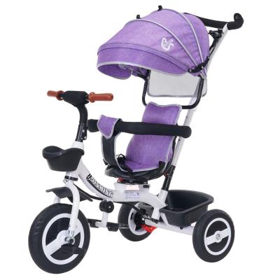 China Carbon Steel Wholesale Customized Baby 1-6 Year Old Four-in-One Folding Car, Baby Folding Car Cheap Price for sale