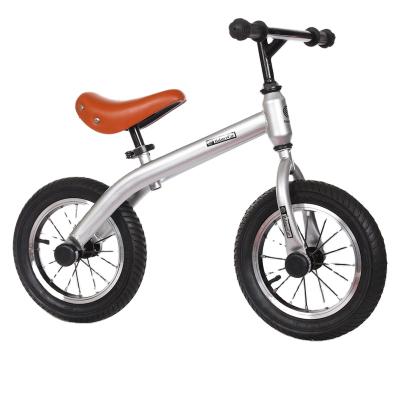 China 2021 carbon steel toddler magnesium alloy balance bike/kids push balance bicycle/child balance cycle 12 inch mini plasic wheel cheap for sale