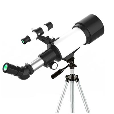 China 70mm Astronomical Telescope PLANE Civil Telescope Refracter with Tripod and Finder Scope Portable Telescope for Kids Beginners for sale