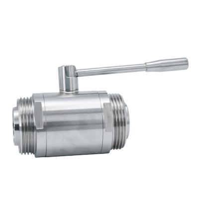 China General Sanitary Ball Valve Parts Food Grade SUS304 Anticorrosive Thread Ball Valve for sale