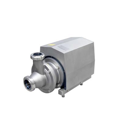 China Food And Beverage Hygienic Stainless Steel Vacuum 2.2KW Self Priming Pump for sale