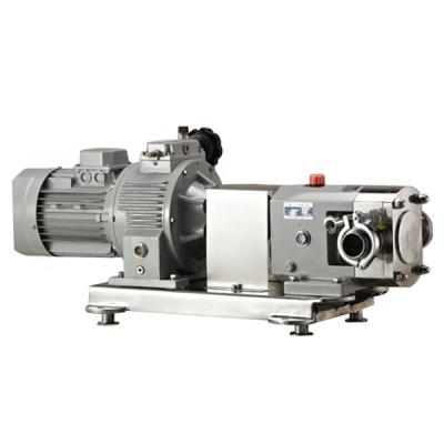 China Food and Beverage Industry Stainless Steel Hygienic-Sanitary Rotary Lobe Pump for sale