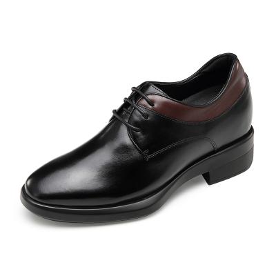 China Height Increasing Formal Elegant Elevator Shoes Scare Leather Height Increasing Shoes For Men for sale