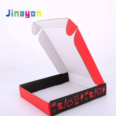 China Jinayon Recyclable Custom Standard Corrugated Folding Box Small Size For Shipping for sale