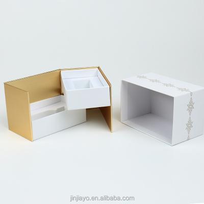 China Wholesale Cosmetic Packaging Disposable Custom Printing Perfume Box Rigid Luxury Paper Box Eco - Friendly for sale