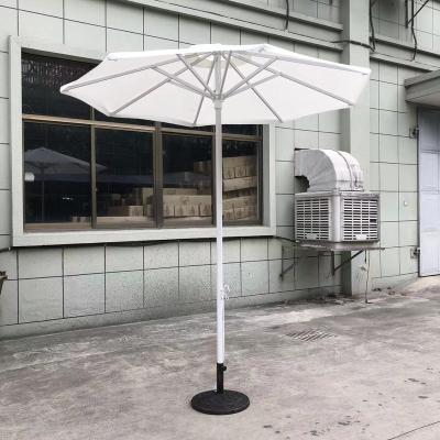 China Modern Commercial High End Torsion-Tilt Umbrella Sun Garden Umbrella Lightweight Luxury Parasol for sale