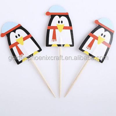 China Low Price Food Paper Flag Disposable Hot-selling High Quality Toothpicks for sale