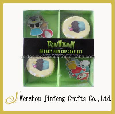 China Biodegradable cupcake holder for wedding, party, holiday for sale