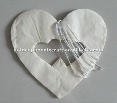 China White Decorative China Love Heart Paper Craft Garland/Tissue Paper Garland for sale