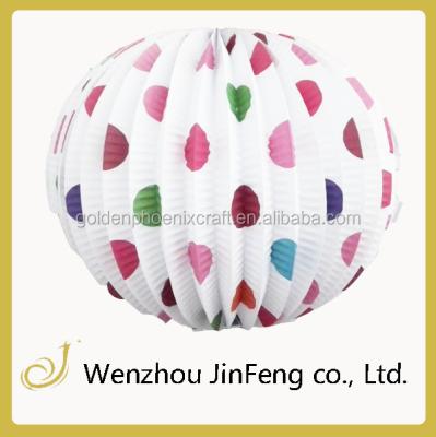 China Europe Good Quality Easter Watermelon Paper Lantern Hanging Weeding, Decoration for sale