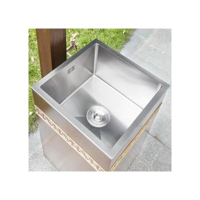 China China Supplier New Model Traditional Wholesale Gold Outdoor Wash Basin Mid Square Outdoor Wash Basin for sale