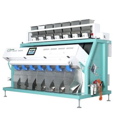 China High efficiency and hot selling accurate and high efficient rice color sorter machine in Nigeria/1tph grain color sorter machinery price for sale