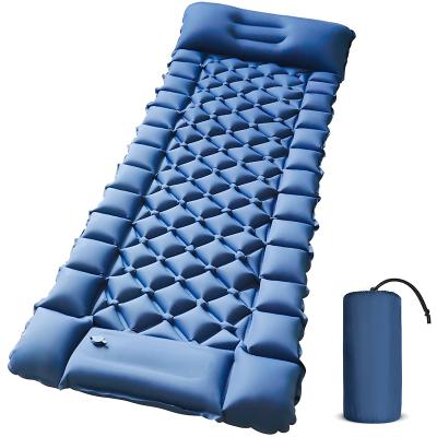 China Inflatable Mat Matras Camping Mattress Camping Sleeping Pad Lightweight Inflatable Camping Sleeping Mat for sale