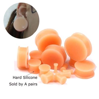 China Hiphop Silicone Bare Earrings Plugs Ear Expander 3-30mm for sale