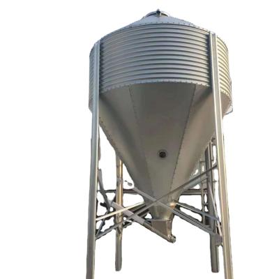 China Farms poultry feed silo used for poultry farm, small grain silo for sale for sale