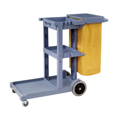 China Housekeep Multifunctional Commercial Hotel Housekeeping Carts With Wheels for sale