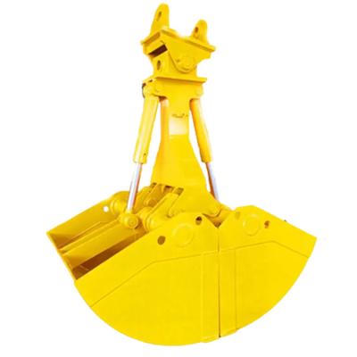 China Backhoe Excavator Clamshell Bucket For VOLVO Komatsu KOBELCO for sale