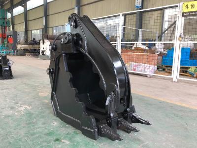 China Hydraulic Excavator Thumb Bucket Grab For Loading Scrap Demolition Debris for sale