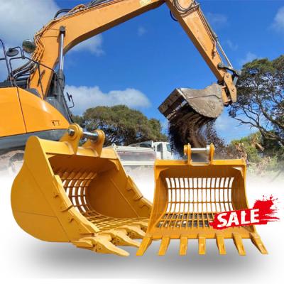 China 1.4 Cbm Excavator Skeleton Bucket , Rock Screening Bucket For Excavator Pc300 Zx300 for sale