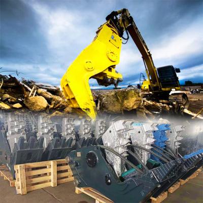 China Op zwaar werk berekend Graafwerktuig Concrete Crusher, 300 Bar Hydraulische Concrete Muncher Te koop