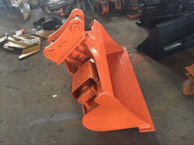 China Q355B NM400 Hydraulic Tilt Mud Bucket For 5 Ton Mini Excavator for sale