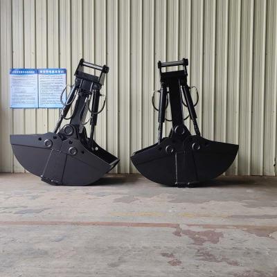 China Kobelco Mini Excavator Clamshell Bucket For Construction CAT320 for sale