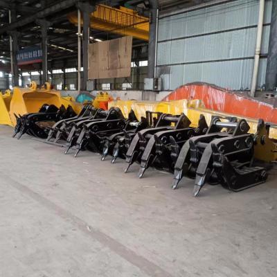 China 20 a 50 toneladas de grampos mecânicos para escavadeiras Kobelco 450 Komatsu200 1200-3200 kg à venda