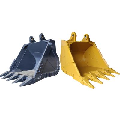 China 1.4CBM 3.5CBM Rock Bucket For Caterpillar 350 Volvo 300 Excavator for sale