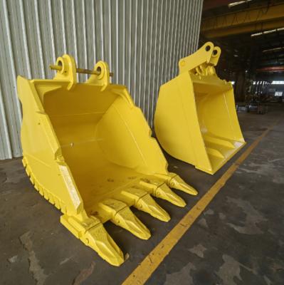 China 20 Ton Excavator Rock Bucket Hardox500 Material Gray Color Custom Oem Construction Machinery Digging Bucket Excavator for sale