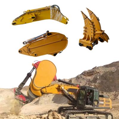 China Ripper Attachments Excavator Boom Excavator Long Arm Rock Boom With Ripper For Sany500H Sany485 Sany550 for sale