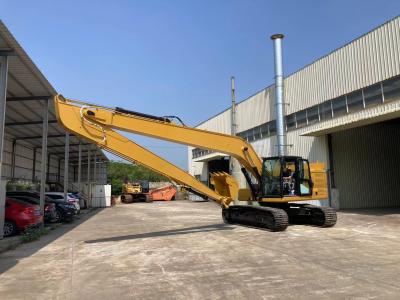 China Q355B Q690D Steel Plate Long Reach Boom Arm For CAT320D Sale Well ， long arm excavator for sale