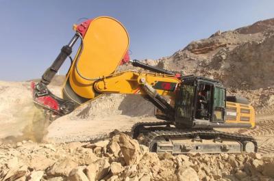 China 2024 Factory Produce Heavy Duty Rock Arm For Sany SY500 With Excavator Ripper for sale