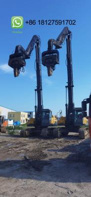 China 2 Sets Excavator Pile Driving Boom Arm 16.8M For Volvo EC480 long reach boom arm for sale