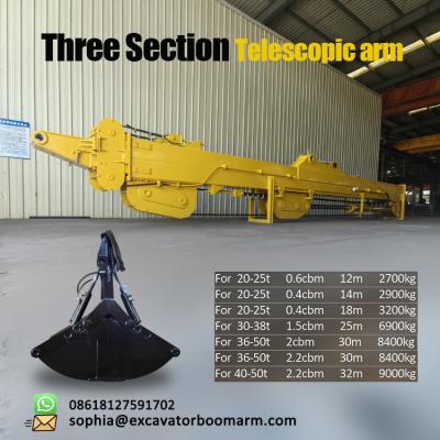 China 25M Telescopic arm for Excavator for sale