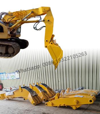 China Construction Machinery Excavator Arm Long Boom For Tunnel Project for sale