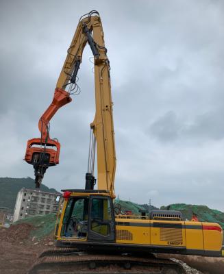 China Hydraulic Excavator Vibro Hammer , Q355B Sheet Pile Driver For Excavator excavator long reach for sale