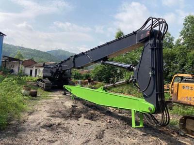 China Pc300 Excavator Long Boom Arm Excavator Demolition With Breaker And Powerful Cylinder Scissors for sale